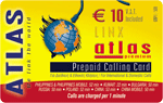 Linx Atlas Premium 10 Euros collectible collectable prepaid pre paid pre-paid calling phone card cards year 2002 greece greek
